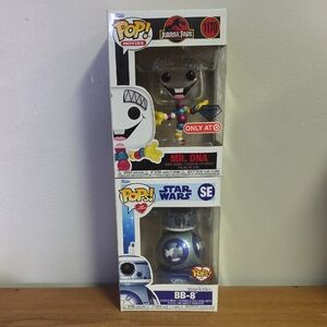 Funko Pop Mr. DNA and BB-8 Exclusive Figures